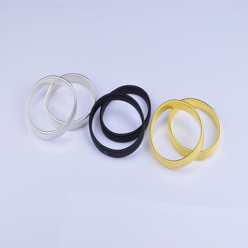 Ligas de metal elásticas antiderrapantes unissex, suporte de braço elástico para homens, 4 cores, 1 peça