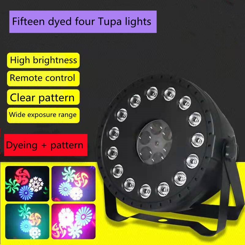 30W barwienie LED lampa Par dźwięk oświetlenie imprezowe małe oświetlenie imprezowe światła dj-skie oświetlenie świąteczne zewnętrzne światła dyskotekowe dla domu