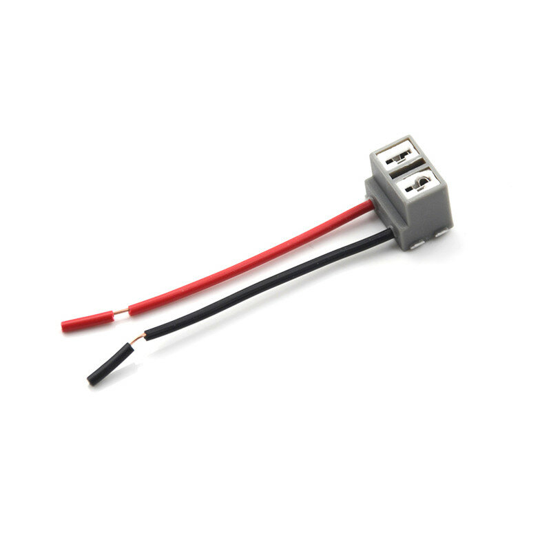 2 Buah H7 2 Pin Bohlam Penyangga Reparasi Lampu Depan Soket Kabel Steker Konektor