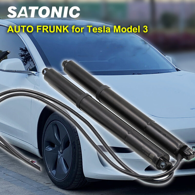 SATONIC-Frunk electrónico para coche, puerta delantera de potencia de elevación automática modificada para Tesla modelo 3 2021,6 + V5.0