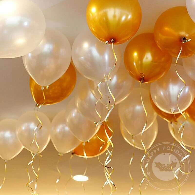 Globos de látex de perlas blancas para niños, decoración de feliz cumpleaños, boda, Navidad, 5, 10 y 12 pulgadas, novedad