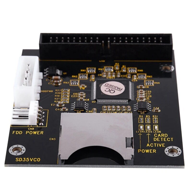 SD SDHC SDXC MMC Karte zu IDE 40Pin 3,5 zoll Männlichen Adapter