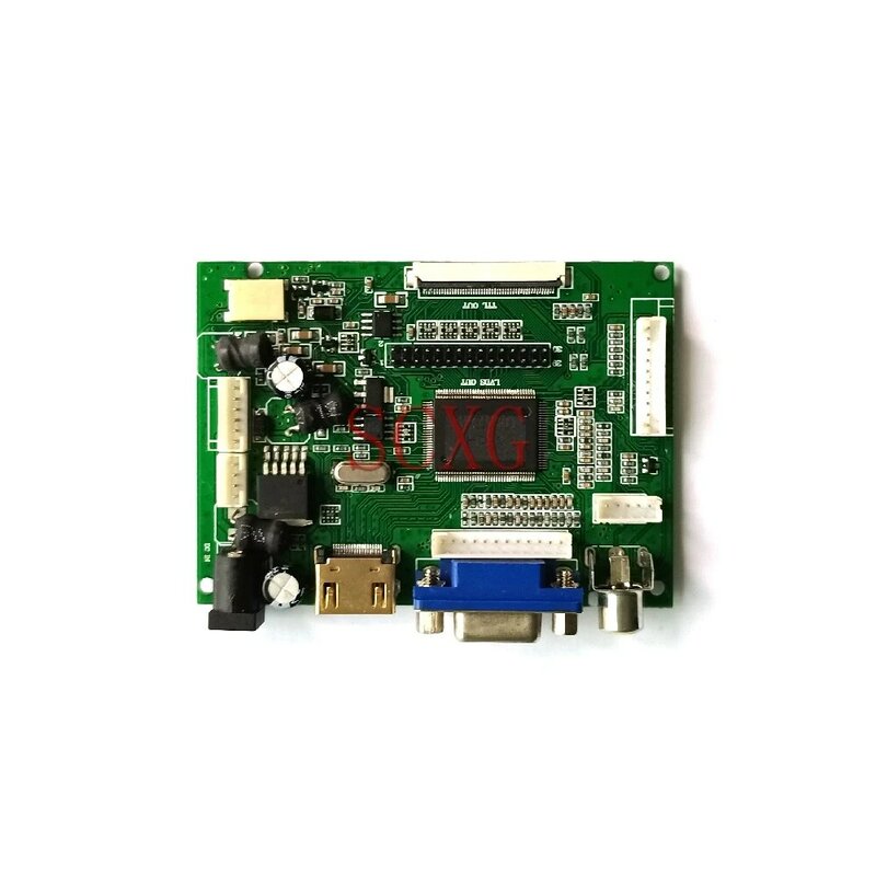 Kit de placa de controlador LCD 2CCFL 1024*768 Fit LQ150X1LAM3/LQ150X1LAP5/LQ150X1LH5C Matrix LVDS 30-Pin VGA AV HDMI compatible