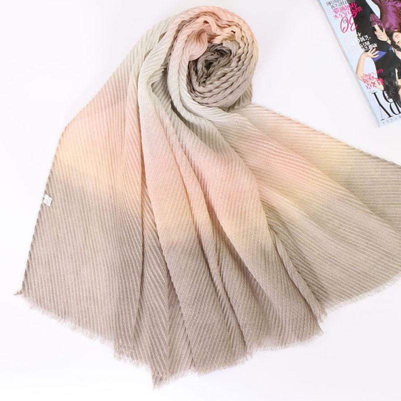 Baumwolle Schal Schal Stola Bandanas Moslemisches Hijab Hohe Qualität Kopf Wrap 170cm * 80cm