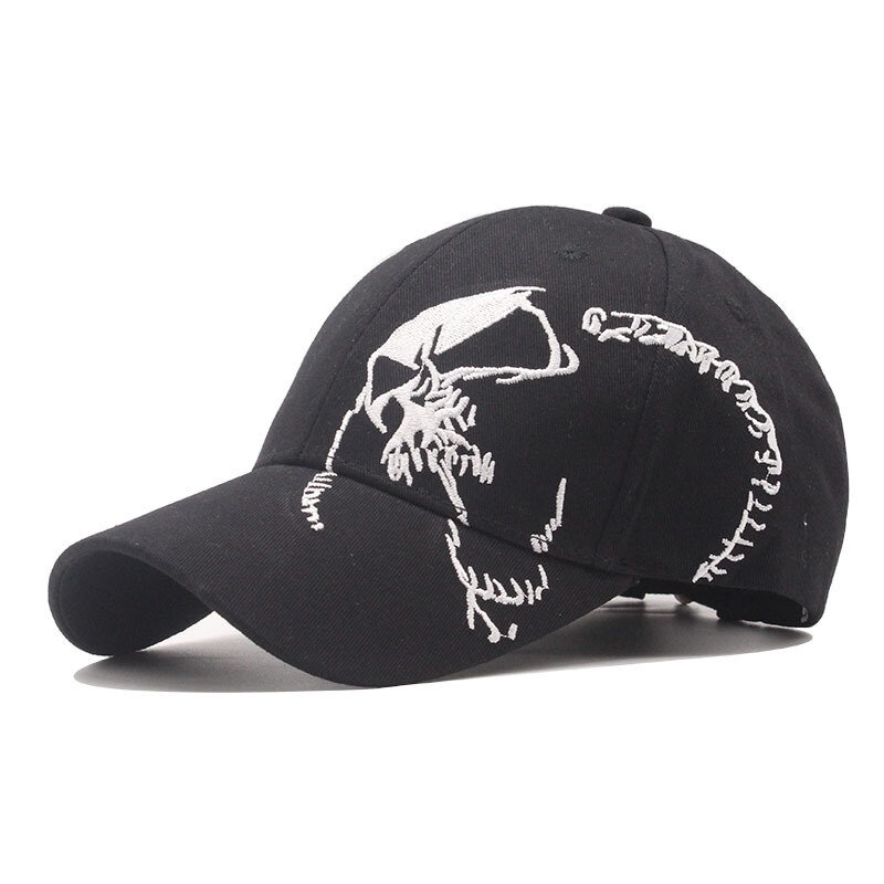 Czapka baseballówka na zewnątrz dla kobiet mężczyzn wiosna i lato modny haft Snapback czapki hip-hopowe regulowane czapki czaszki Gorras
