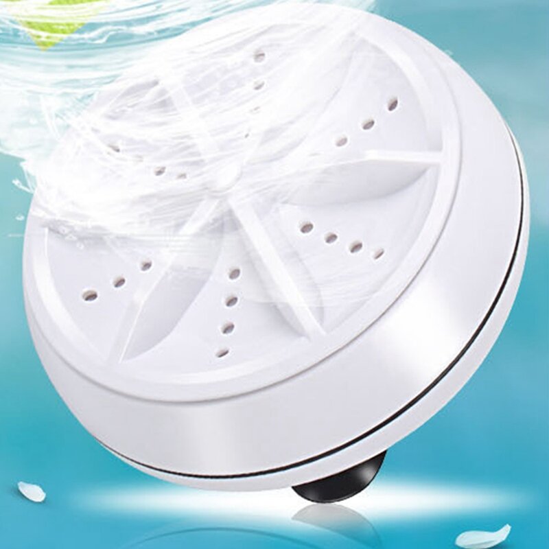 Mini Washing Machine,Portable Rotating Washer,Adjustable With USB Cable Convenient For Travel/Home/Business Trip