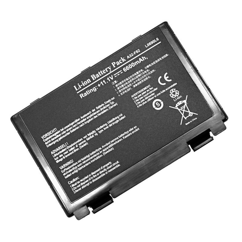 Golooloo Batteria Del Computer Portatile per Asus A32-f82 A32-F52 F52 K40in K50 K50iJ K51 K50AB K50ID K50iJ N82 K40 K42J K42 K50c k51 A32 F82