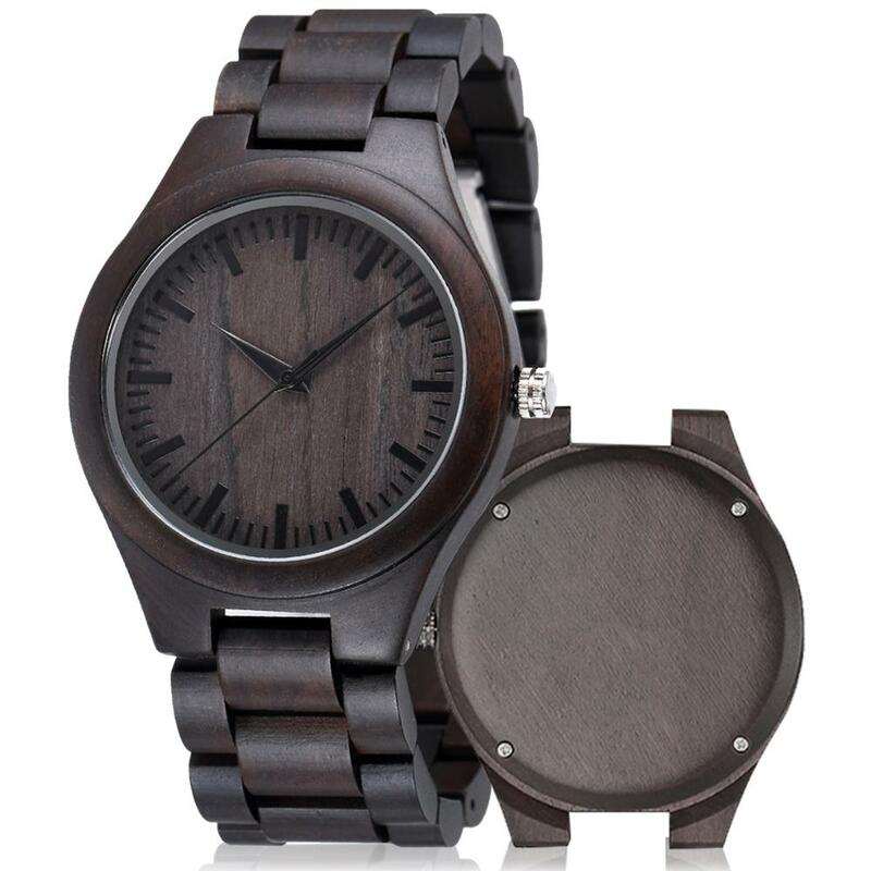 Shifenmei relógios para homens personalizado moda relógio de madeira gravura relógio de pulso presentes para marido reloj hombre atacado