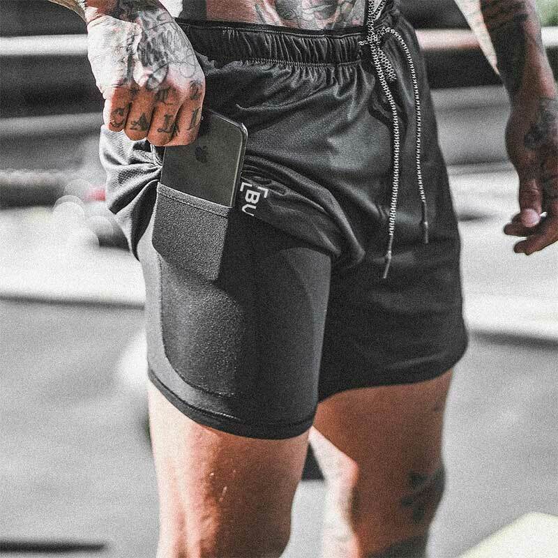 Novo ginásio esportes shorts masculino casual corrida de secagem rápida cinco calças camuflagem treinamento muscular calças de fitness jogging curto hombre