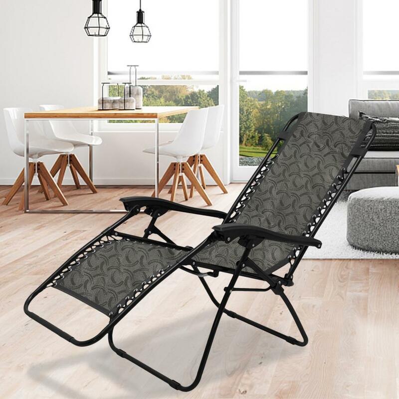 Тканевое дышащее прочное кресло с откидывающейся спинкой, сменный тканевый чехол, поднятая кровать для улицы, сада, пляжа