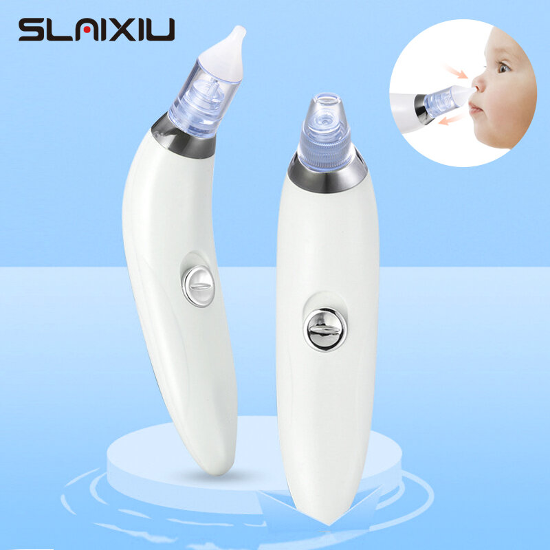 Aspirador Nasal eléctrico para bebé, equipo de limpieza de nariz, limpiador con ventosa, seguro e higiénico