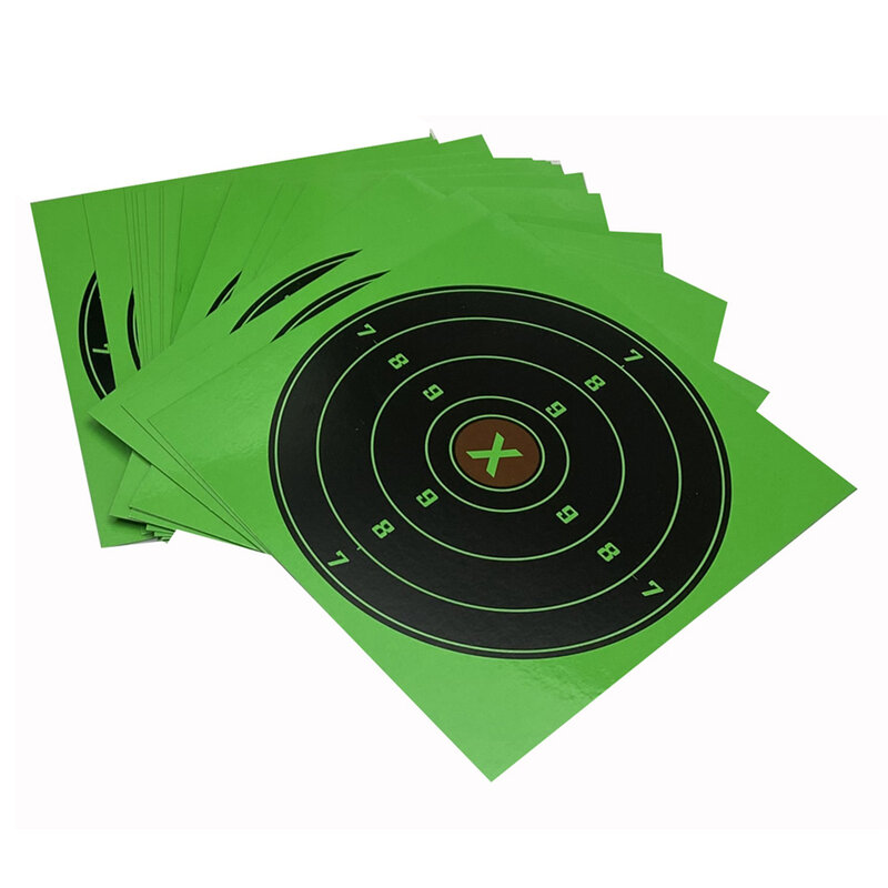 Confezione da 20 carta Target cartone 5.5 ''obiettivo obiettivi aiuti alla formazione