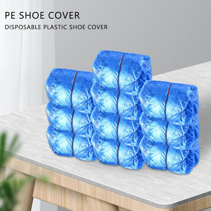 50-1000 PairS Disposable Boot Safety Shoe Cover Rainy Season Waterproof Boot Covers Home Boot Covers Anti Slip Shoes Cover