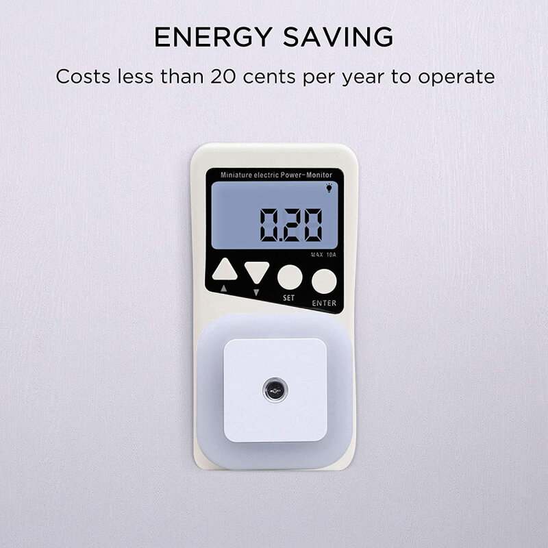 ไฟ LED ไร้สาย Light Sensor ควบคุมสำหรับเด็กห้องนั่งเล่นห้องนอน Corridor บันไดโคมไฟห้องน้ำสแควร์แสง