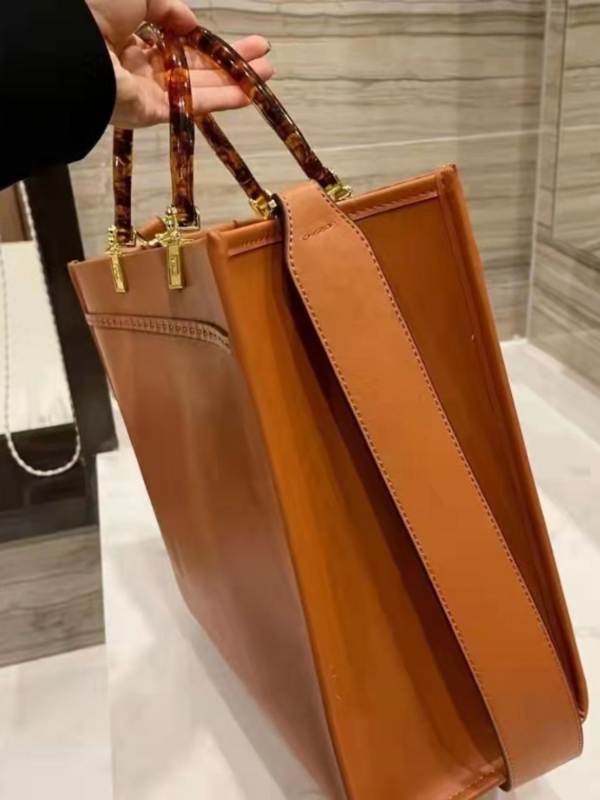 Lekka luksusowa torba markowa damska 2021 nowa torebka damska torba ze skóry wołowej duża torba na ramię moda uniwersalna torebka na zakupy