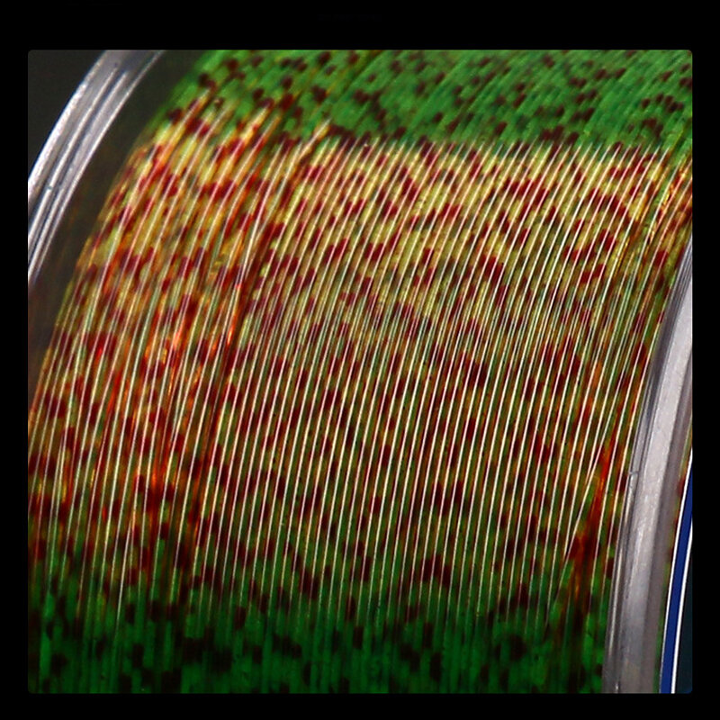 220M Invisible Spotted żyłka monofilamentowa nylonowa powłoka fluorowęglowa żyłka japonia 3D kamuflaż Speckle Carp Line
