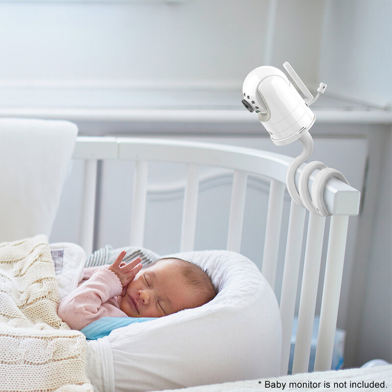Staffa per supporto per videocamera per montaggio su Monitor per bambini compatibile con ottica per neonati DXR 8 la maggior parte degli altri Monitor per bambini supporto per Monitor per videocamera per bambini