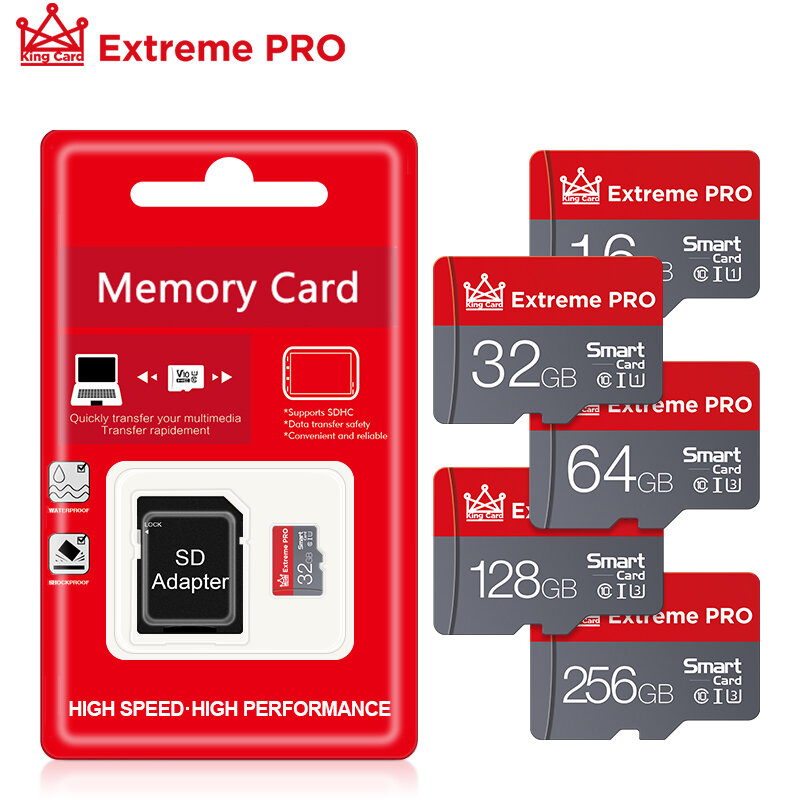 클래스 10 미니 sd 메모리 카드 8GB 16GB 32GB 64GB, 미니 sd 카드 128GB 256GB tarjeta 마이크로 드라이브 32gb 미니 TF 카드
