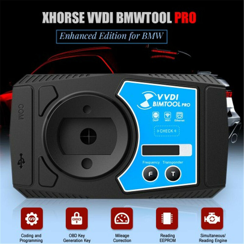 Xhorse VVDI BIMTOOL Pro используется для стандартного программирования ключей и программирования E/F/G/программирования Doip онлайн обновления программирования автомобилей