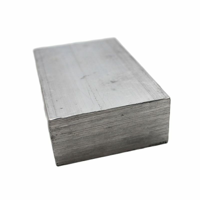 Bloque de molino de barra plana, placa sólida de aluminio 100, 25mm x 70mm x 6061mm