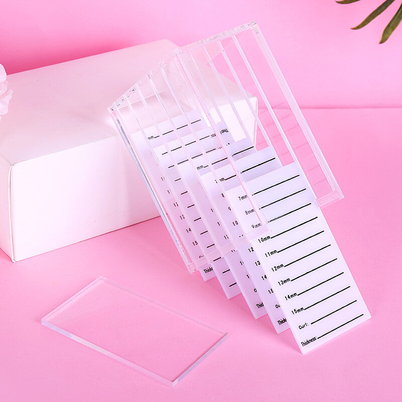 Acrílico 5 camadas caixas de cílios embalagem organizador de maquiagem palete beleza cílios suporte para cílios volume estande ferramentas de exposição