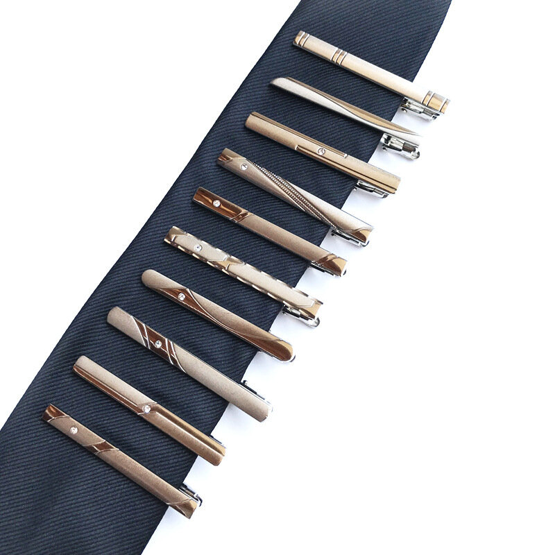 Neue männer Formale Krawatte Clip Einfache Business Krawatte Clip Für Männer Geschenke Für Männer Metall Trendy Männer Schmuck