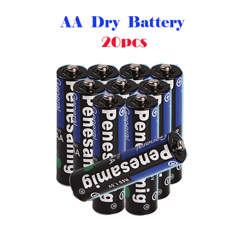 20 sztuk 1.5V AA sucha bateria alkaliczna Baterias 150mAh dla kamery kalkulator Alarm Cloc mysz pilot baterii 2A