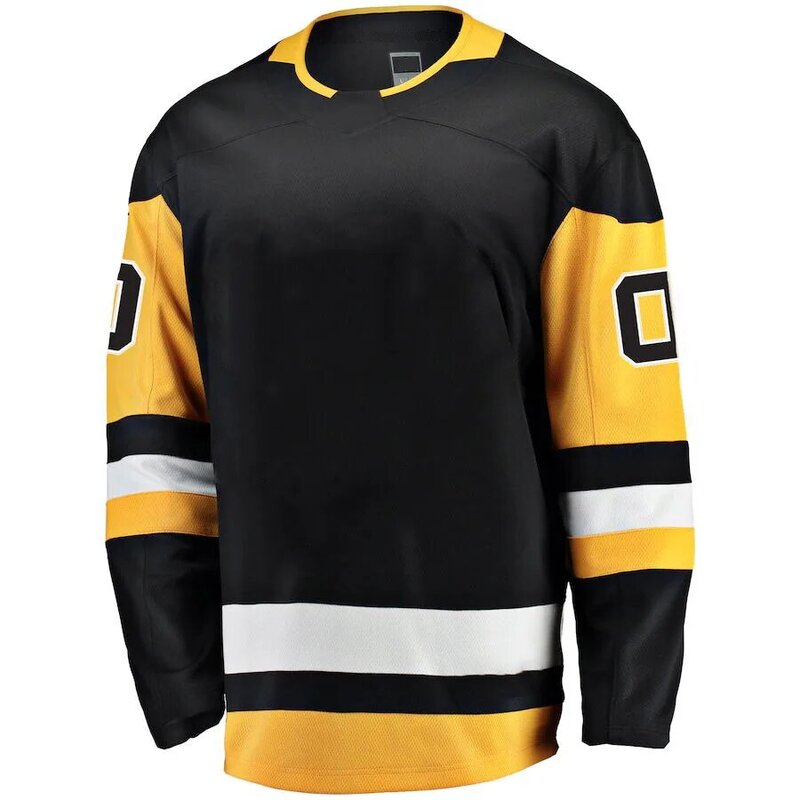 Mens Amerika Ijshockey Jersey Pittsburgh Fans Steek Truien Crosby Guentzel Malkin Letang Tristan Jarry Rakell Aangepaste
