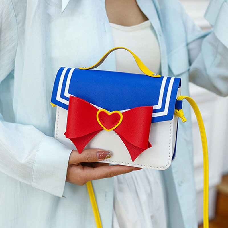 Torebki i torebki dla dziewczynek DIY ręcznie robione słodkie torebki damskie modne tornistry