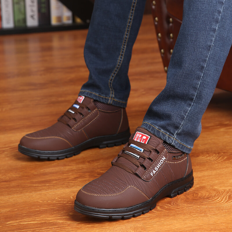 Damyuan-zapatos informales ligeros para hombre, zapatillas transpirables para mantener el calor, cómodas para caminar al aire libre, antideslizantes, resistentes al desgaste, para correr