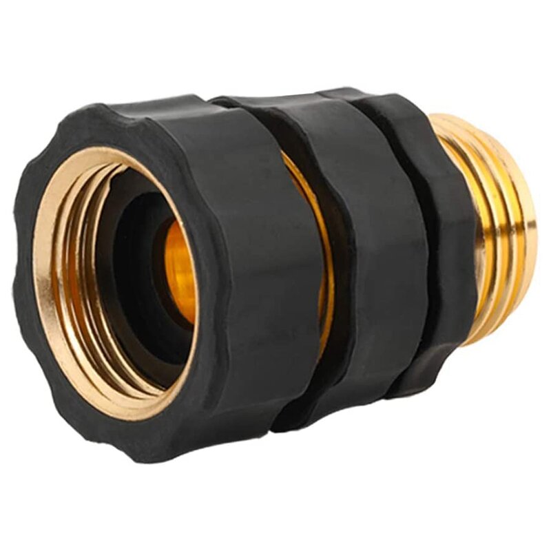 6Set Garden Hose Quick Connect Male and Female Set 3/4 Inch Quick Connector
