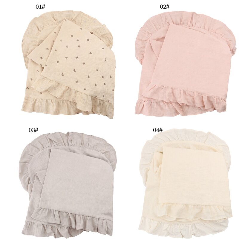 Муслиновое одеяло для младенцев, 140x140 см