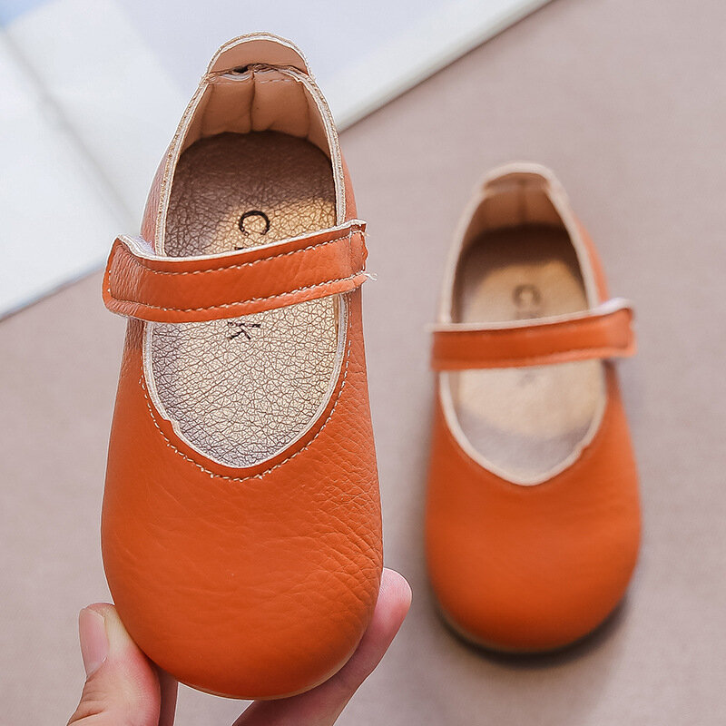 Dziewczyny buty cukierki kolor buty Mary jane dla dziewczynki podstawowe dzieci mieszkania 2020 jesień nowe mody antypoślizgowe maluchy dziecko 0-3