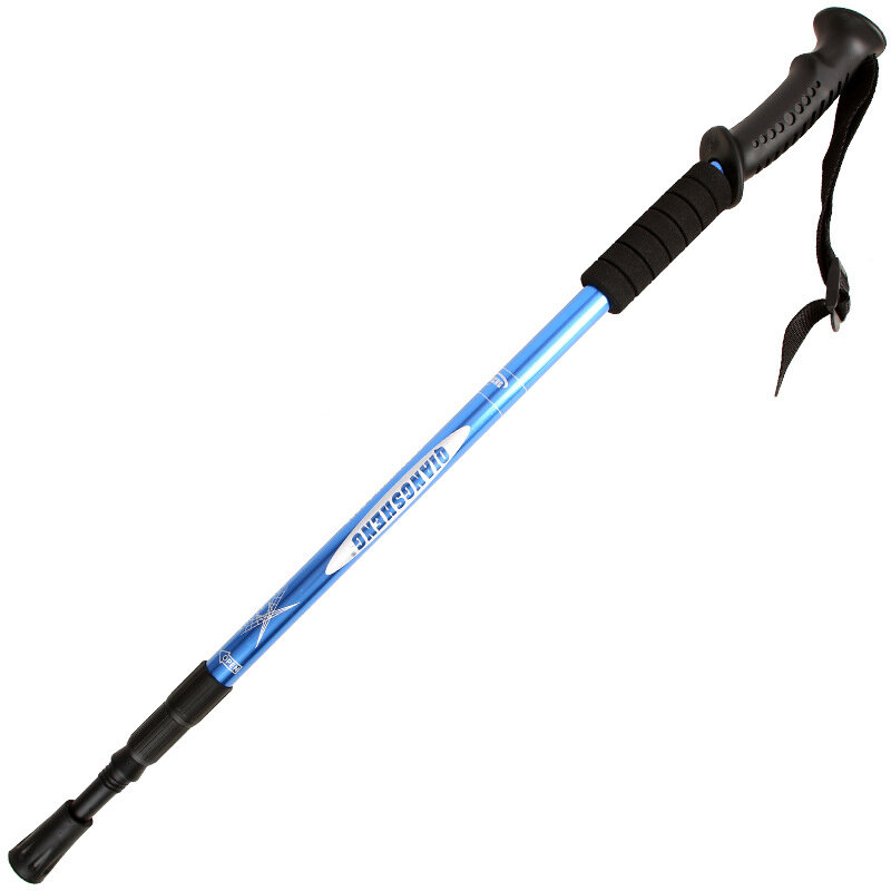 Anti Shock Nordic Walking Sticks Adjustable Telescopic Trekking Hiking Poles Outdoor Tool Ultralight Scandinavian Walking Sticks