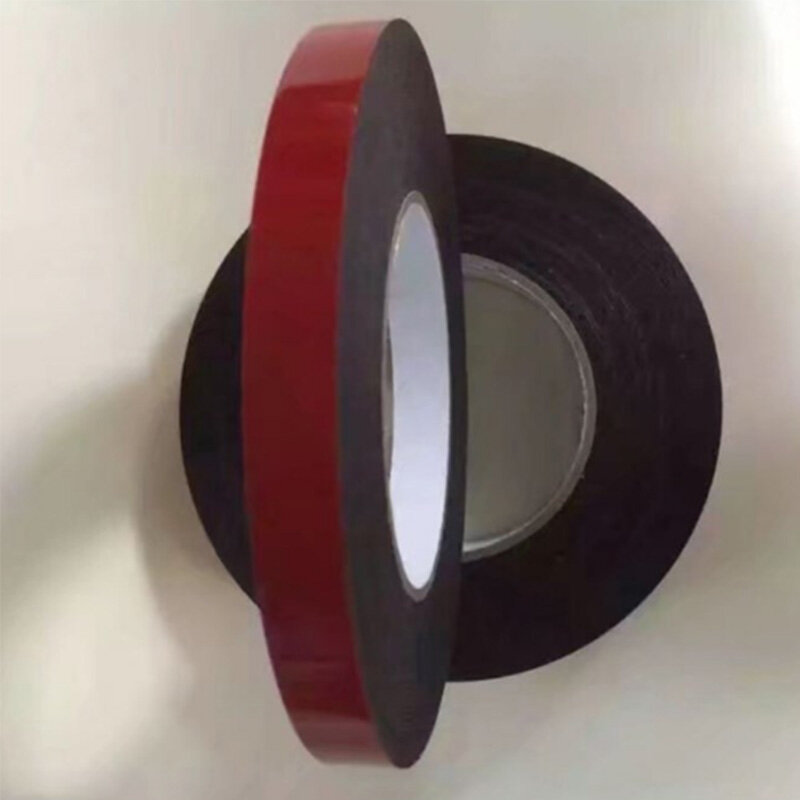 Black super self-adhesive foam tape waterproof double-sided tape car foam nameplate metal bonding double-sided adhesive