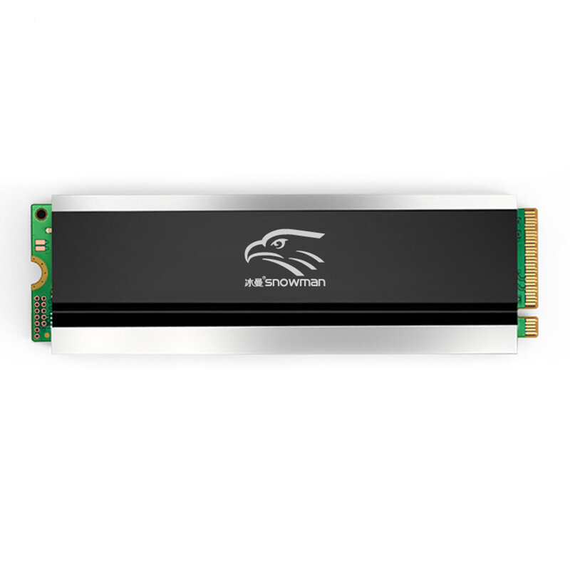 SNOWMAN Heat Sink Cooler M.2ฮีทซิงค์ทองแดง SSD Cooler 2280 Solid State Hard Disk M.2หม้อน้ำ NVME NGFF PCI-E สำหรับ desktop PC