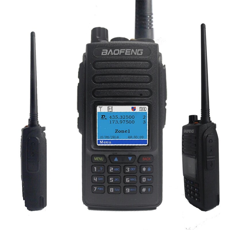 Baofeng-walkie-talkie DM1701/DM-1702 con GPS, ranura de tiempo Dual, repetidor DMR Digital/analógico, actualización de Radio de DM-1801 de DM-1701, 2021