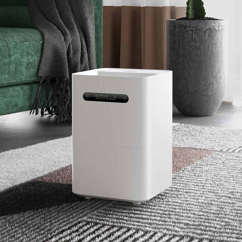Smartmi umidificador de ar natural, umidificador de ambientes sem água e sem névoa para o quarto, com app wi-fi e controle inteligente mijia