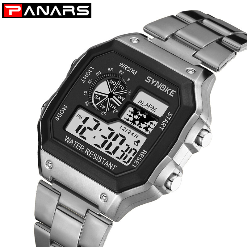 Student Sports Watch High School Student Boys And Girls Teen Watch Watches 50M Waterproof Metal Plastic strap montre enfant