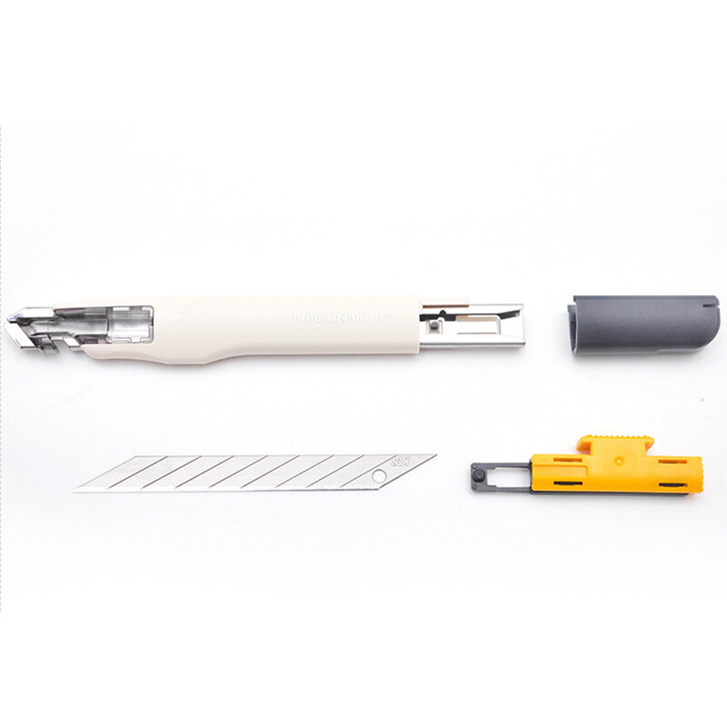 Alta qualidade precisão pequena faca de serviço público prático cortador de papel cortador de couro faca de metal papelaria