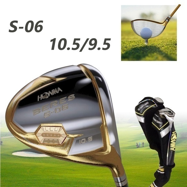Golf Honma S-06 Vier Star Club Golf Club Speciale Club Graphite Shaft S/Sr/R Met Top Cover, gesmeed Door Japanse Golf Club