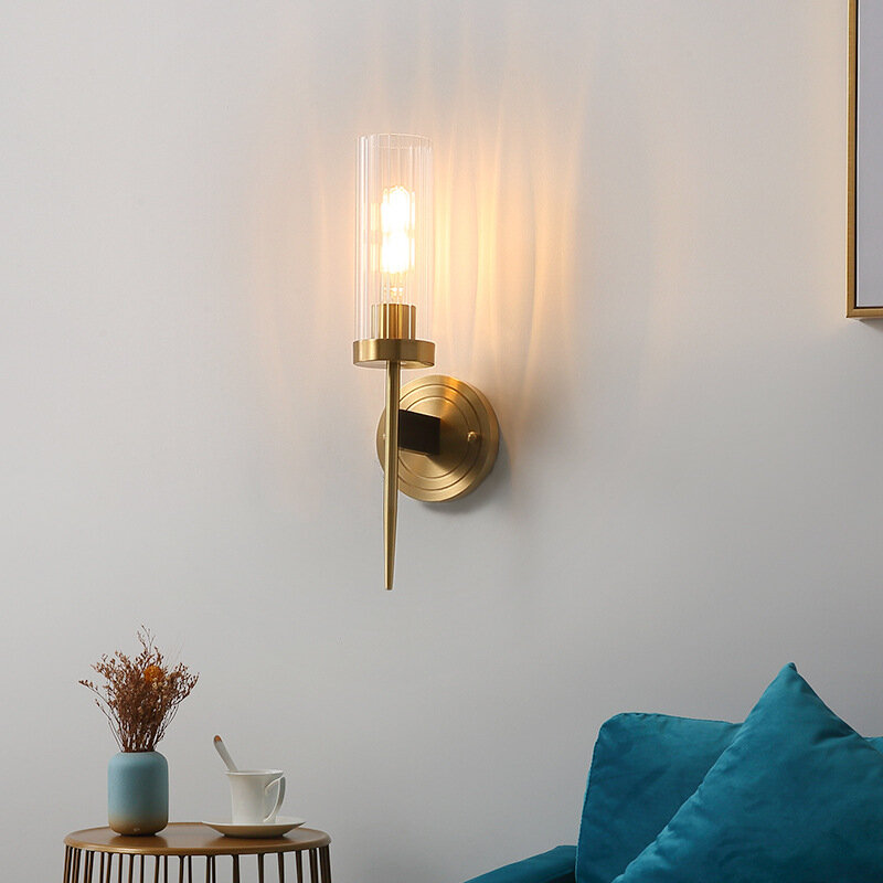 Magpie lâmpada de parede pós-moderna minimalista sala estar tv fundo da parede e27 luz luxo criativo quarto iluminação cabeceira do hotel