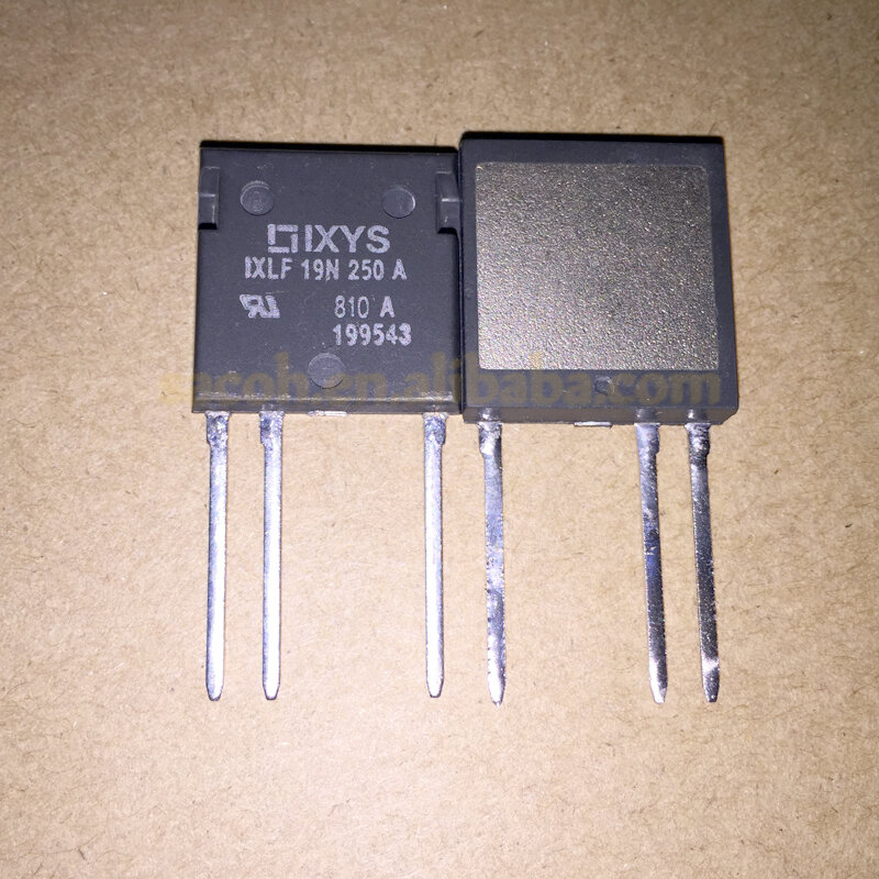 Transistor IGBT de potencia IXLF19N250A, IXLF19N250 o IXLF19N220A, IXLF1868 ISOPLUS i4-pak, 19A, 2500V/2200V, 1 unidad
