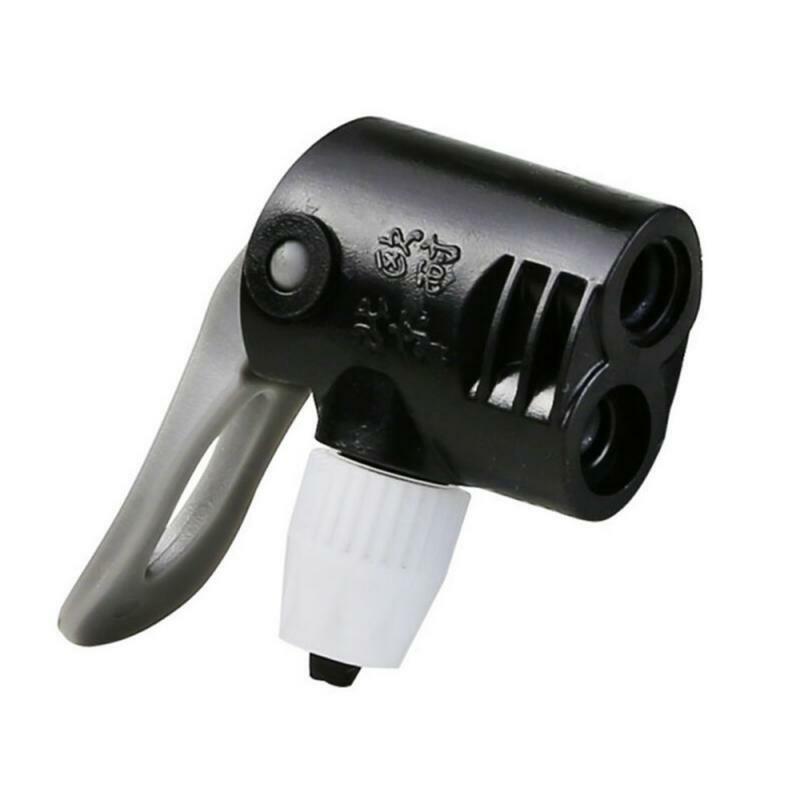 Adaptador de manguera de boquilla de bomba de bicicleta de carretera MTB, convertidor de válvula Presta de bombeo de doble cabeza, pieza de bicicleta, accesorios de bicicleta