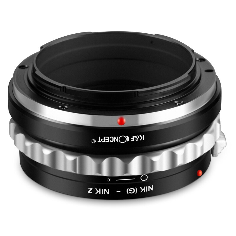 K & f-adaptador para câmera z6 z7, sem espelho, montar lente, adaptador para nikon g/f/ai/ais/d/refletor