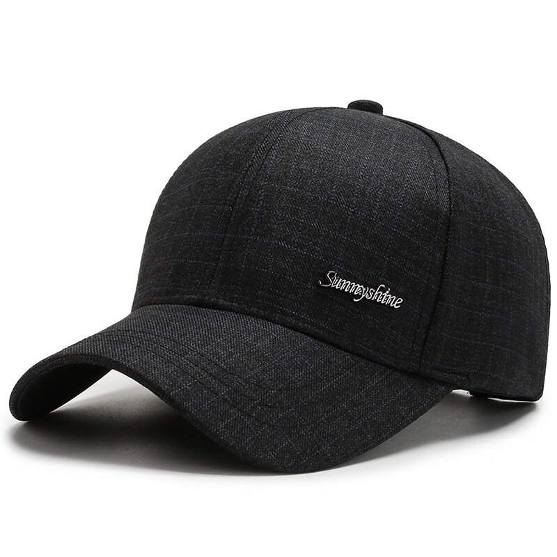 เบสบอลหมวกหมวกผ้าฝ้ายถัก Textured เบสบอลหมวกปรับกีฬากลางแจ้งหมวก Snapback หมวก