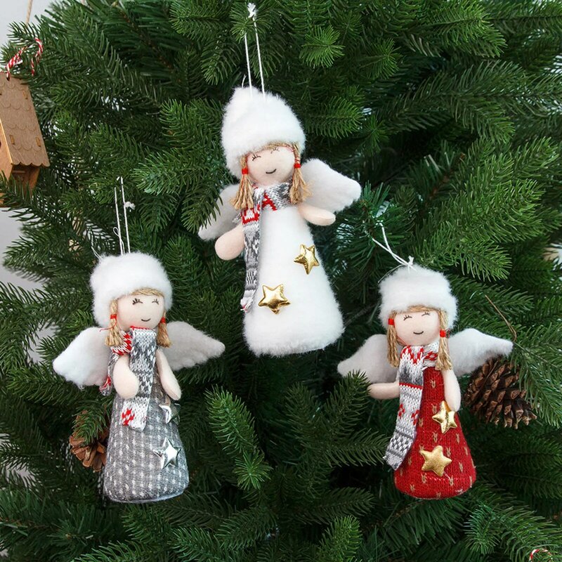 12 pçs/caixa vintage oco natal pingentes de madeira ornamentos decorações da festa de natal ornamentos árvore de natal presentes pendurados