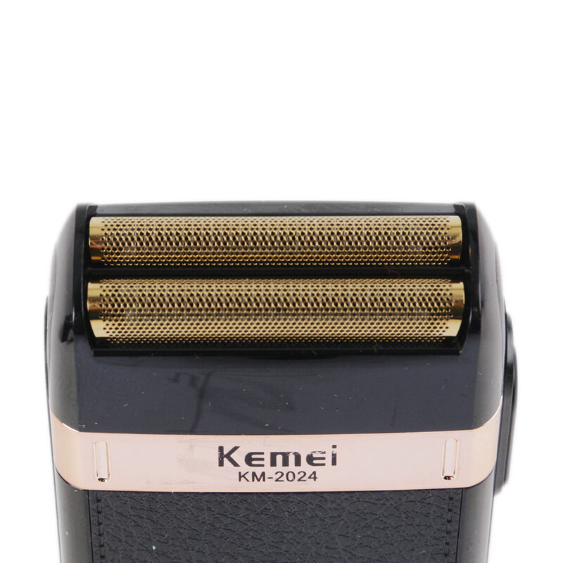 USB Rechargeable Kemei เครื่องโกนหนวดไฟฟ้าสำหรับผู้ชาย Twin Blade กันน้ำไร้สาย Cordless มีดโกนโกนหนวด Barber Trimmer