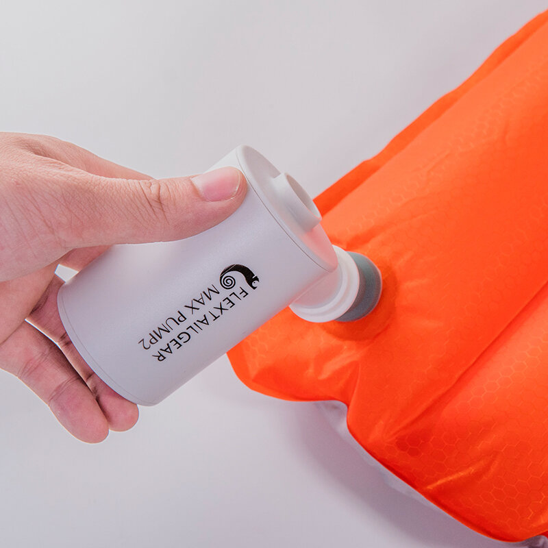 Flextailgear max pump 2 ultralight usb recarregável bomba de ar impermeável deflate inflate para natação anel camping almofada colchão