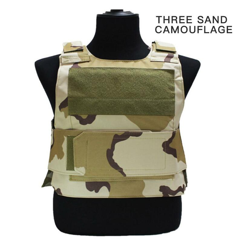 Tactical Soft Vest Military Airsoft Outdoor Body Armor Shooting Paintball Adjustable Straps Combat Vest Outdoor Cs Game